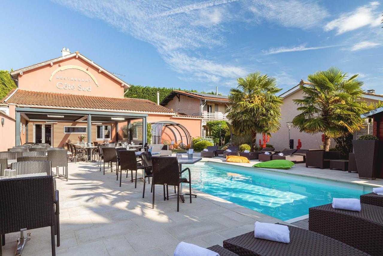 Logis Hôtel Les Pierres Dorées Ambérieux d'Azergues Exterior foto